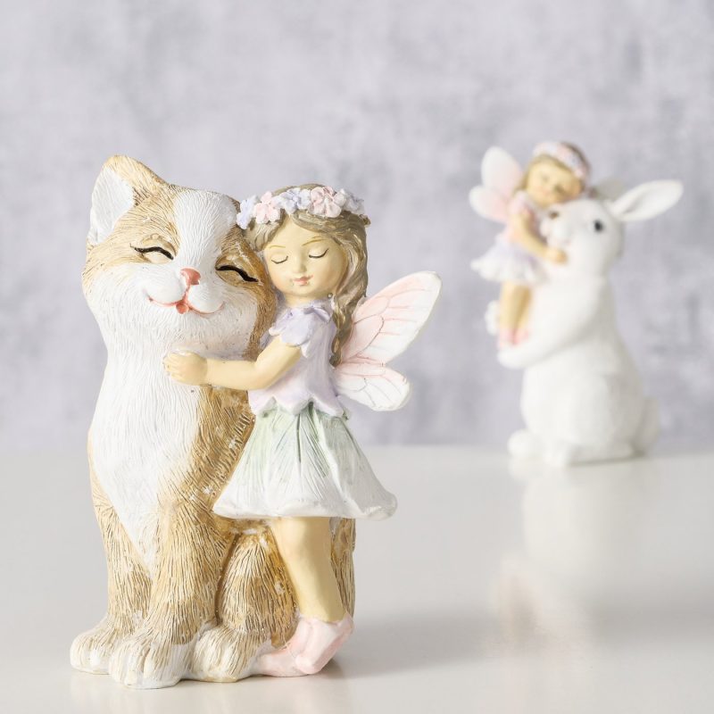 Fogurine "Lilia", en Résine, Chat  H.9,5cm – Image 13