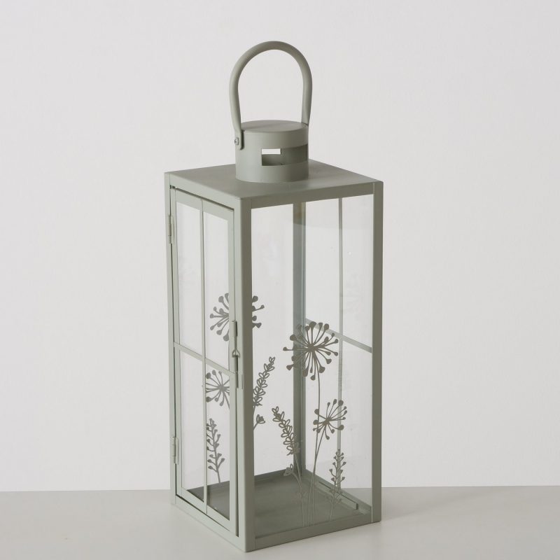 Lanterne "Yves", en Métal Vert d'Eau, 14xH.36cm – Image 5