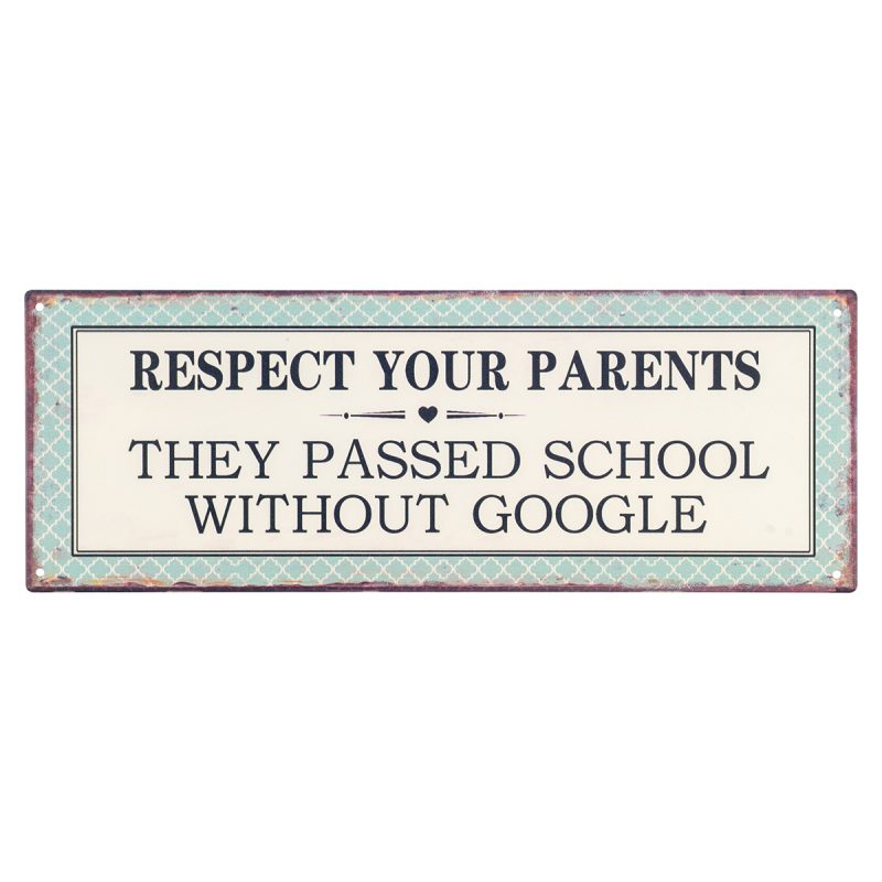 Plaque Murale, 13x36cm