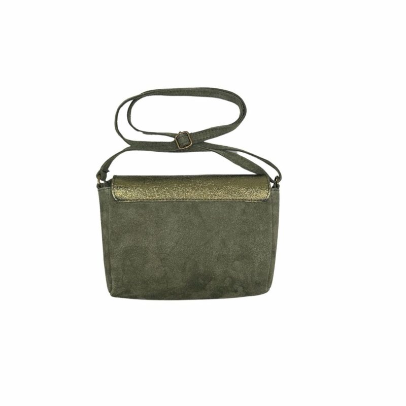 Sac Cartable Cuir de Suède Elisabeth 22x16x6cm Divers Coloris – Image 7