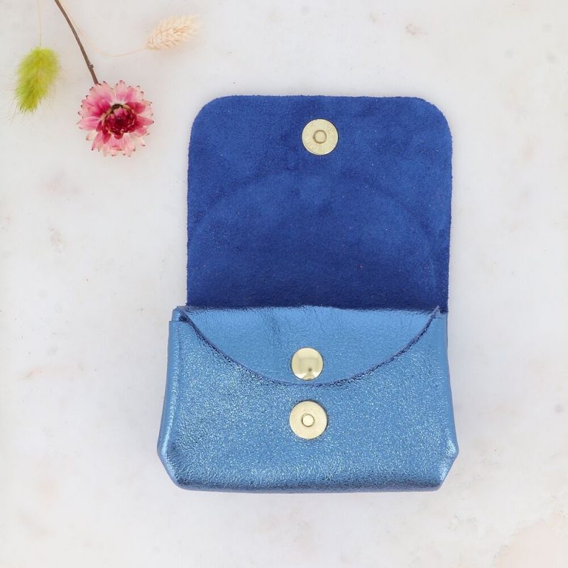 Pochette Bruxelles - 3 Compartiments, 2 Boutons Aimantés 10x7cm, Divers Coloris – Image 12