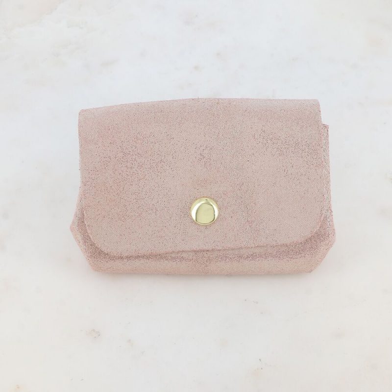 Pochette Bruxelles - 3 Compartiments, 2 Boutons Aimantés 10x7cm, Divers Coloris – Image 9