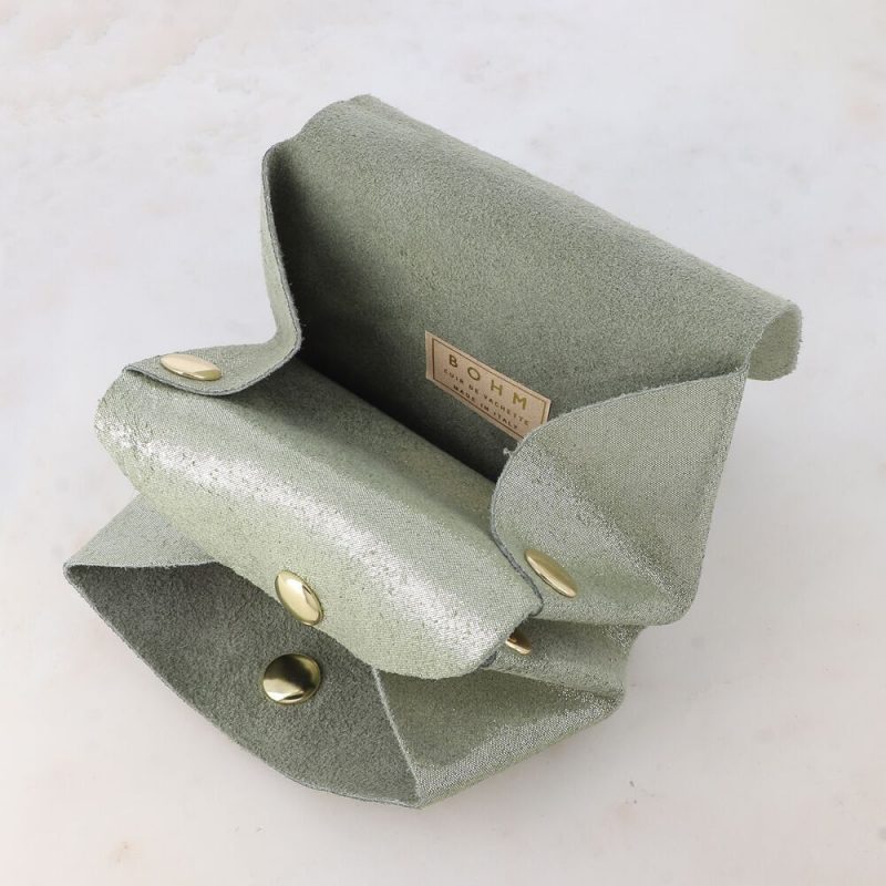 Pochette Bruxelles - 3 Compartiments, 2 Boutons Aimantés 10x7cm, Divers Coloris – Image 20