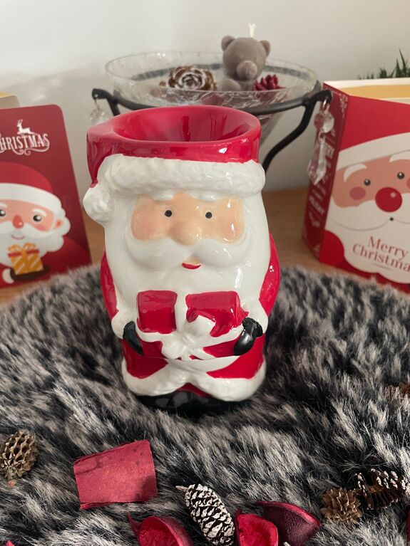 Brûleur à Fondant "Père Noël" H.13,5cm