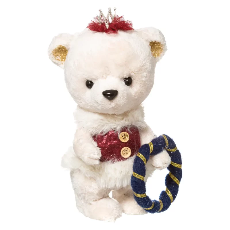 Ours Cerceau en Polyester H.23cm