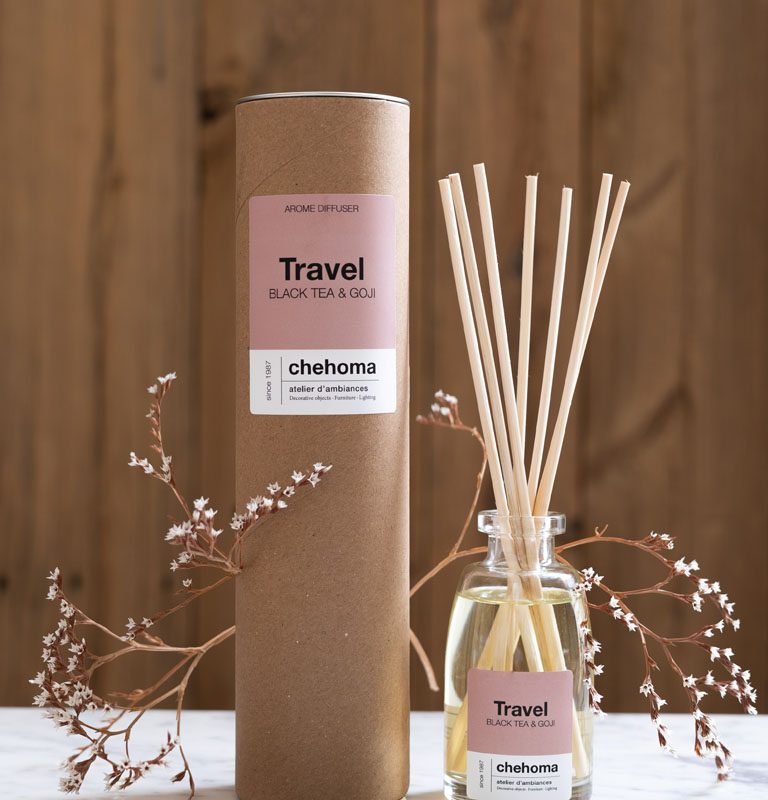 Diffuseur de parfum "Travel" Black Tea & Goji ø6x14,8cm