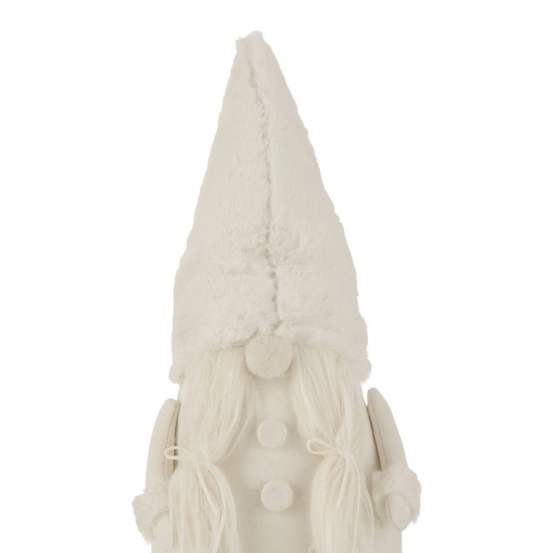 Gnome en Textile Beige 22,5x18,5x44,5cm