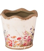 Cache Pot "Early Spring" en Céramique 14x14x13cm