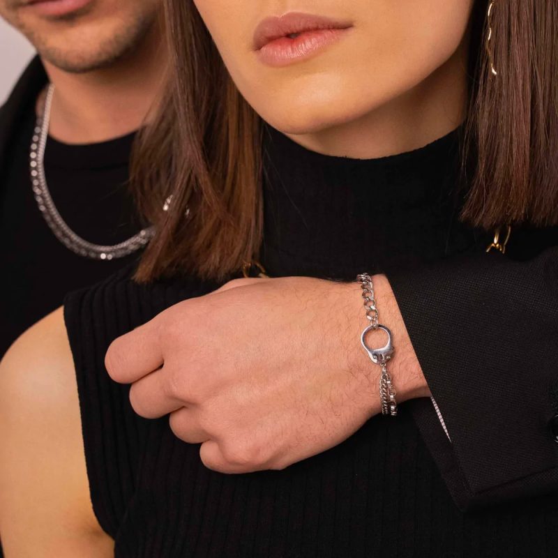 Bracelet Alex M - UNISEX - Doré 23 cm – Image 5