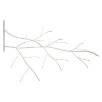Branche Murale en Fer Forgé Blanc 90x60x30cm