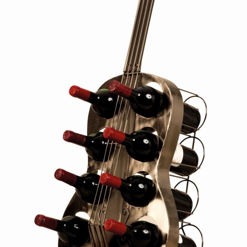 Guitare Etagère à Vin 37xH.101cm