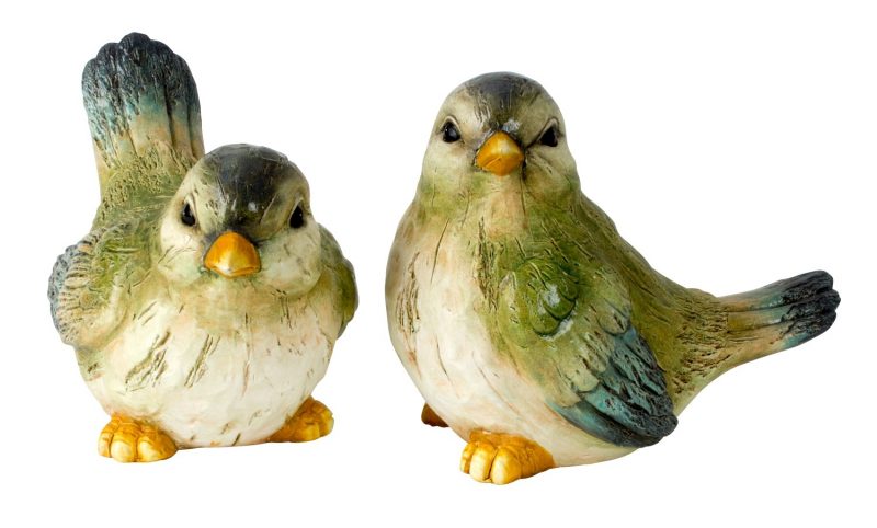 Oiseau en Céramique Coloré , 2 Modèles au choix, 16,5x22,5cm