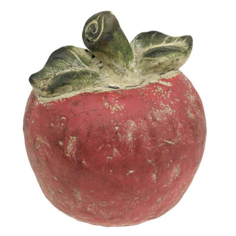 Pomme Décorative en Grès ø15cm xH.17cm