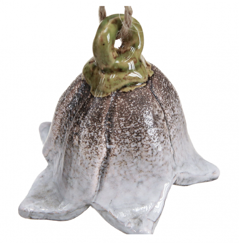 Pendentif Fleur en Céramique 3 Couleurs au Choix ø5cm – Image 2