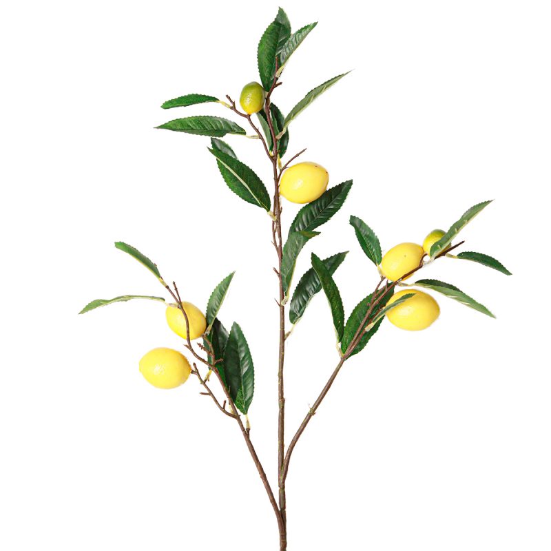 Branche de Citrons Artificiel H.91cm