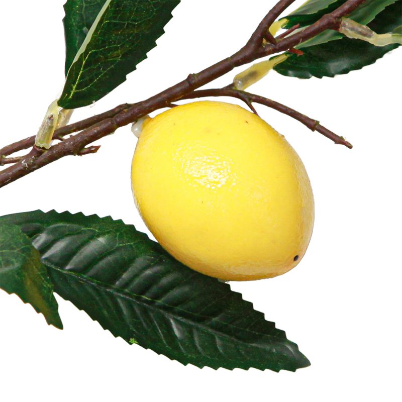 Branche de Citrons Artificiel H.91cm – Image 2