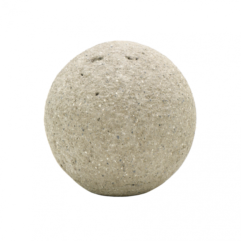 Sphère en Ciment Beige ø22cm