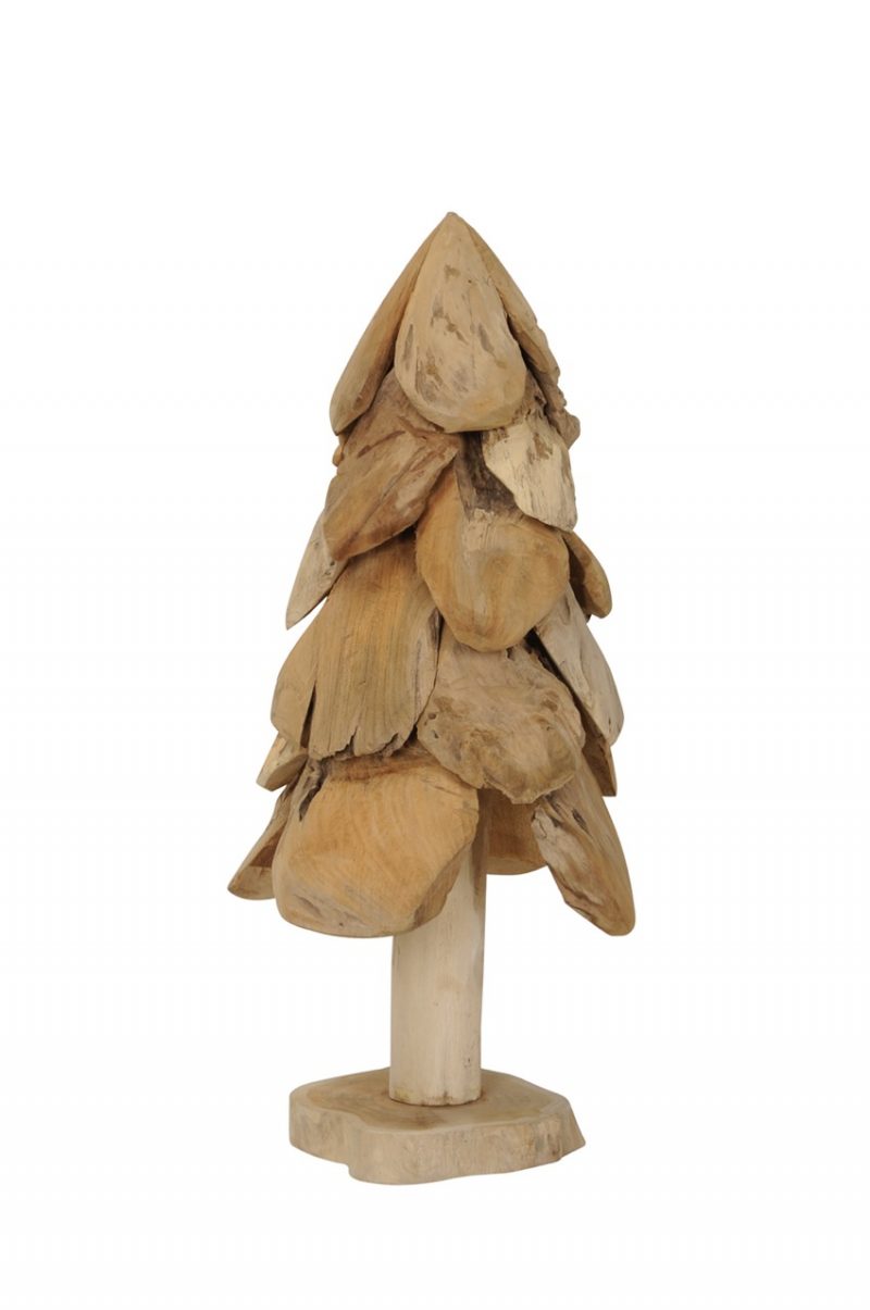 Sapin en Teak ø30xH60cm