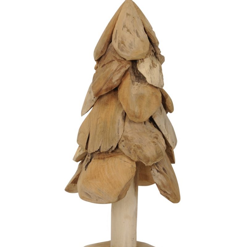Sapin en Teak ø30xH60cm