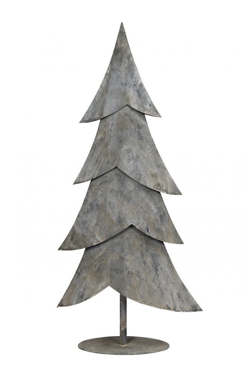 Sapin Métal Gris Vieilli 40,5x15xH88cm