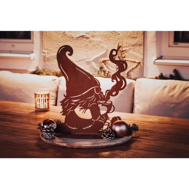 Lutin de Noël "Frydo" avec du Thé 30xH.39cm – Image 2