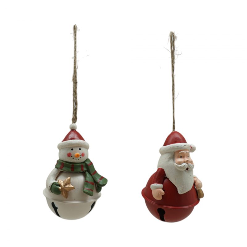 Pendentif Grelot en Métal, 2 Modèles au Choix, 10cm