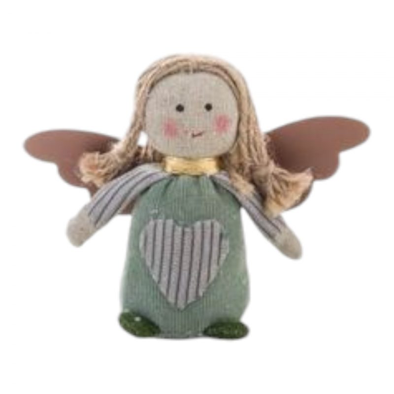 Petit Ange en Tissu 10x4,5x13 cm