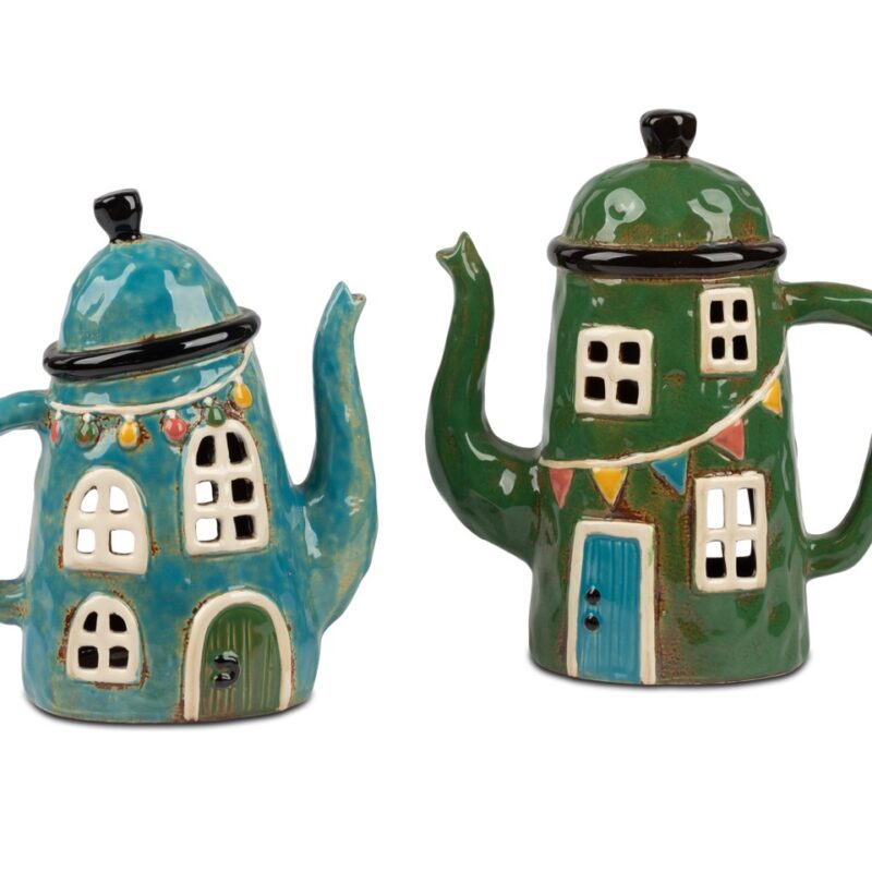 Photophore Cruche en Céramique H.20cm