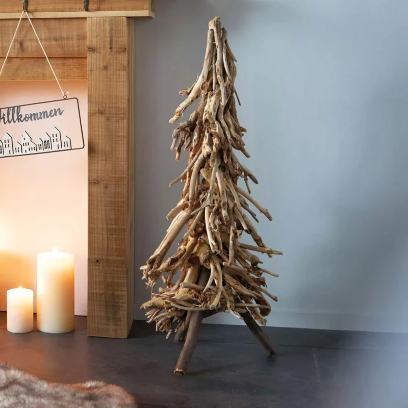 Sapin "Bois de Racine" ø33x78cm