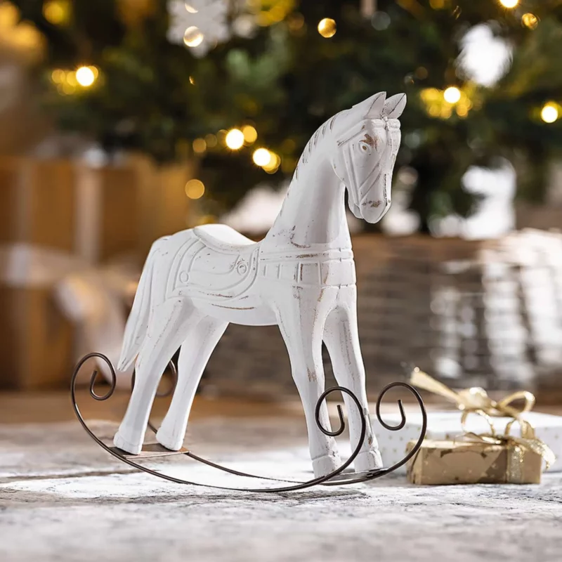 Cheval à Bascule Décoratif "Vintage" 30x8x31cm