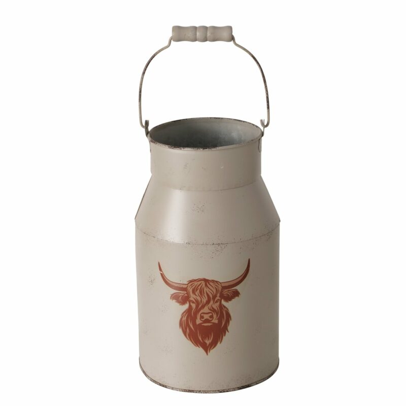 Pot à Lait Highland "Bertha" en Métal H.28cm