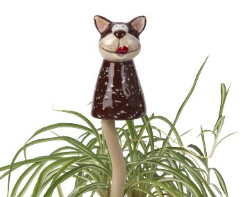 Piquet Chat Coquin en Céramique 7,5xH.30cm