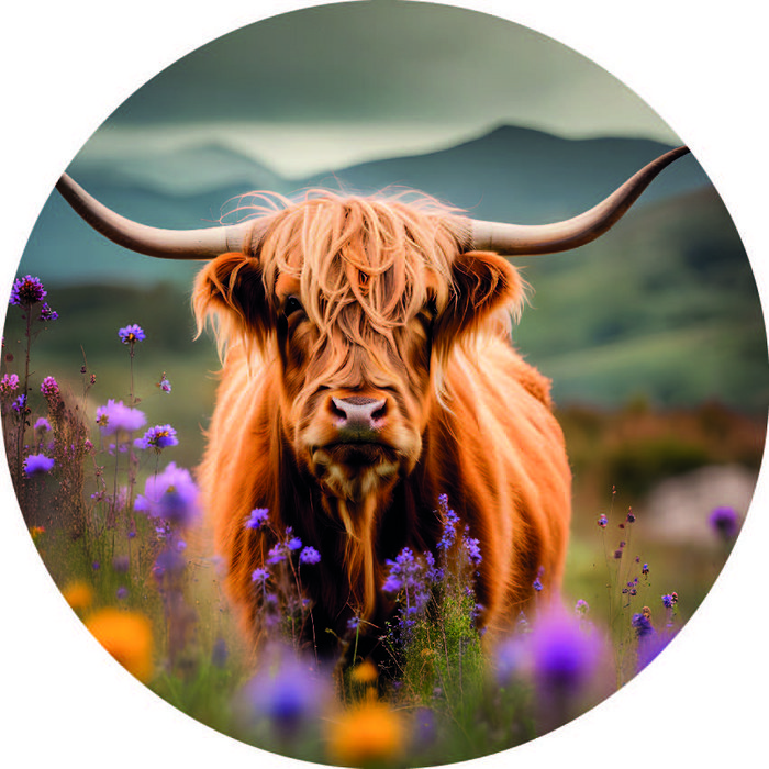 Cercle Mural Highland ø30cm