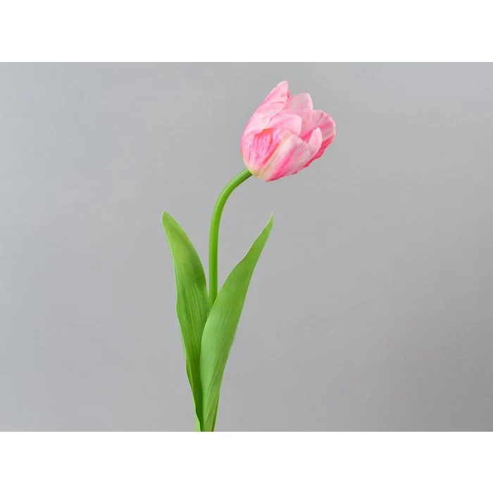 Tulipe Fuchsia Artificielle "Real Touch" 42cm