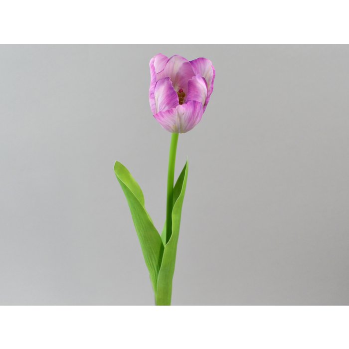 Tulipe Lilas Artificielle "Real Touch" 42cm
