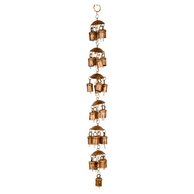 Pendentif Cloches en Métal 6x6x65cm