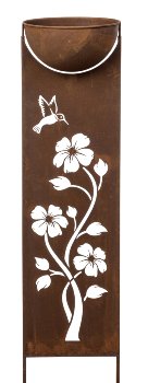 Piquet Colonne en Métal avec Coupe 21,5x87,5cm