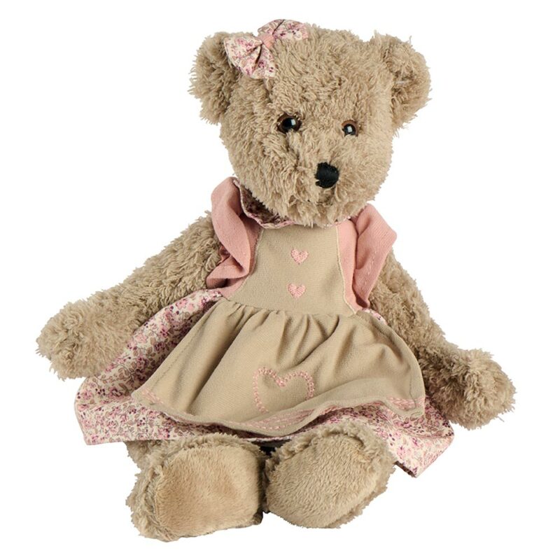 Peluche "Louise Mansen" Agathe - Ours 34cm