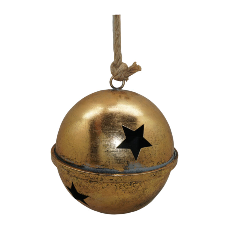 Pendentif Grelot en Métal Doré ø26,5cm