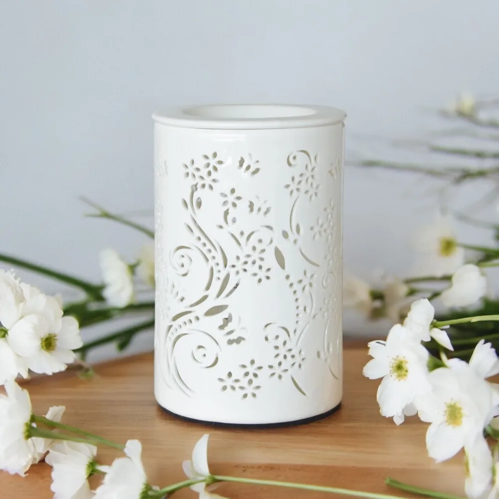 Brûle Parfum Électrique Calorya n°1 – Diffuseur Chaleur Douce en Céramique avec Coupelle Amovible – Image 3