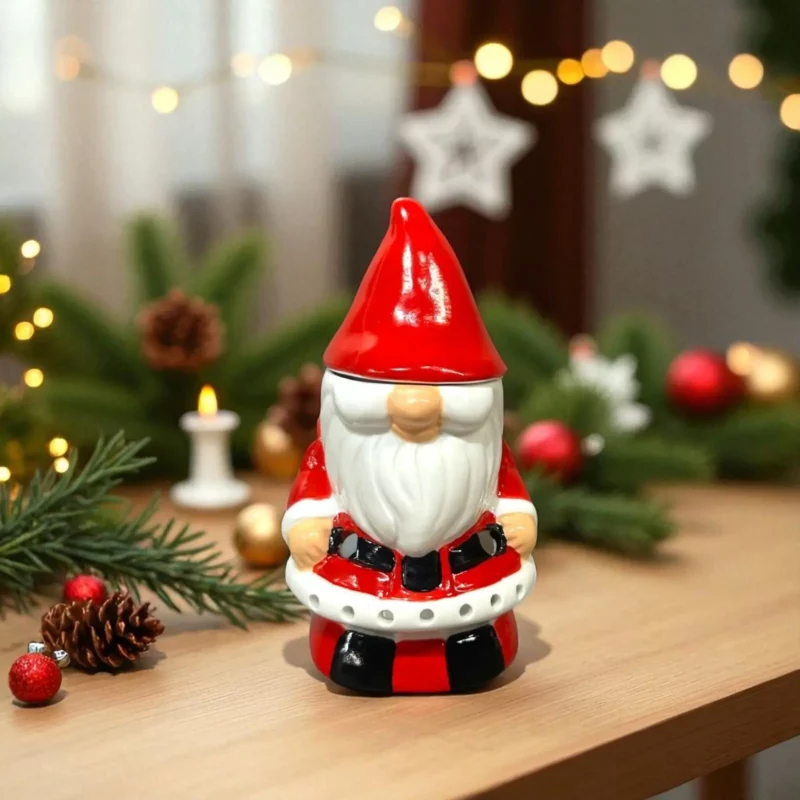 Brûle Parfum "Père-Noël" – Diffuseur Chaleur Douce en Céramique