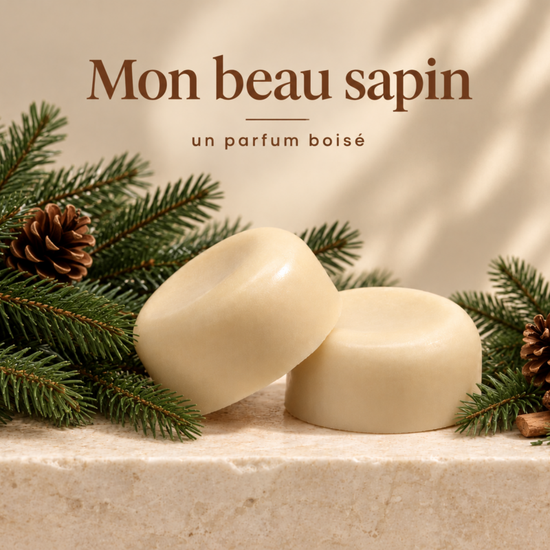 Fondant Naturel Parfumé "Mon Beau Sapin" 10gr