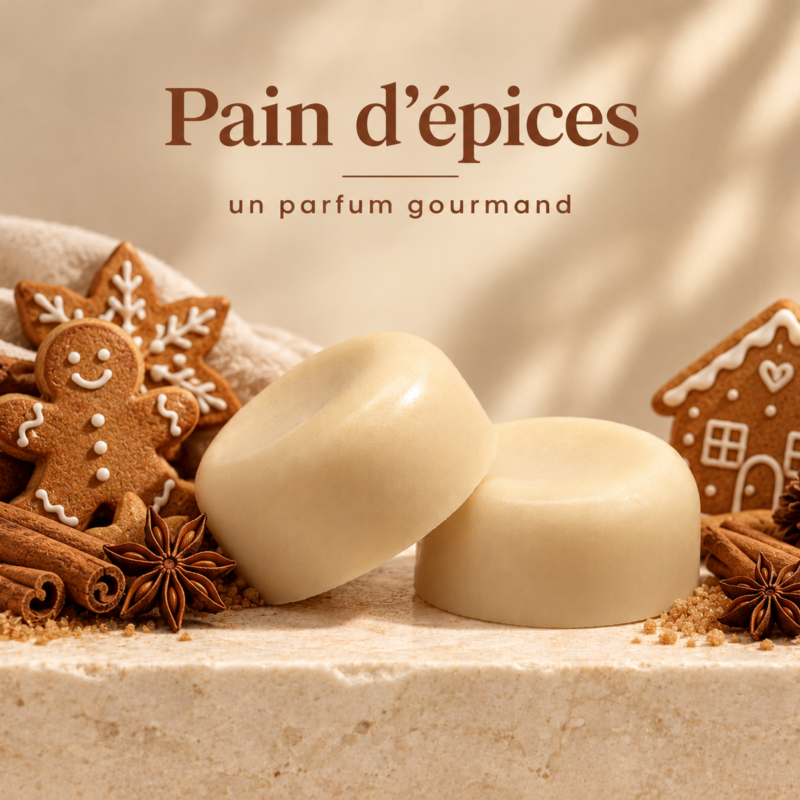Fondant Naturel Parfumé "Pain d'Epices" 10gr