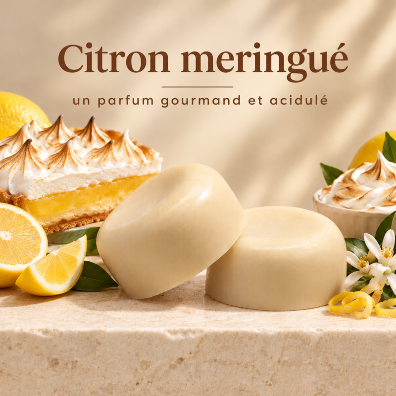 Fondant Naturel Parfumé "Citron Meringué" 10gr