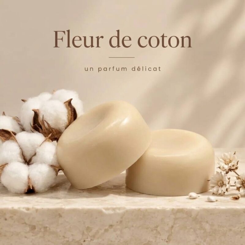 Fondant Naturel Parfumé "Fleur de Coton" 10gr