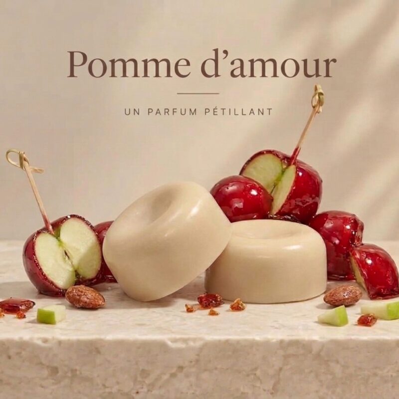 Fondant Naturel Parfumé "Pomme d'Amour" 10gr