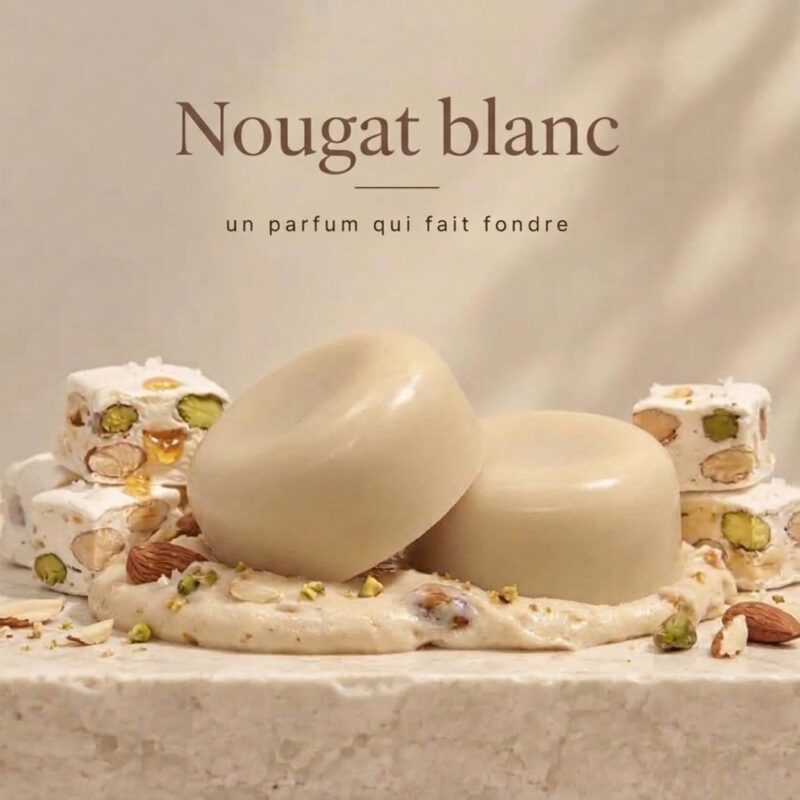 Fondant Naturel Parfumé "Nougat Blanc" 10gr